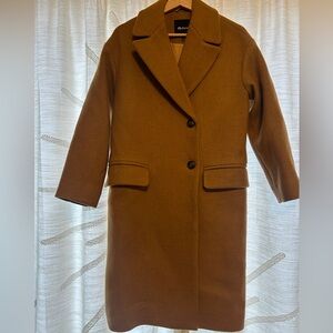 Madewell Camel Wool Coat